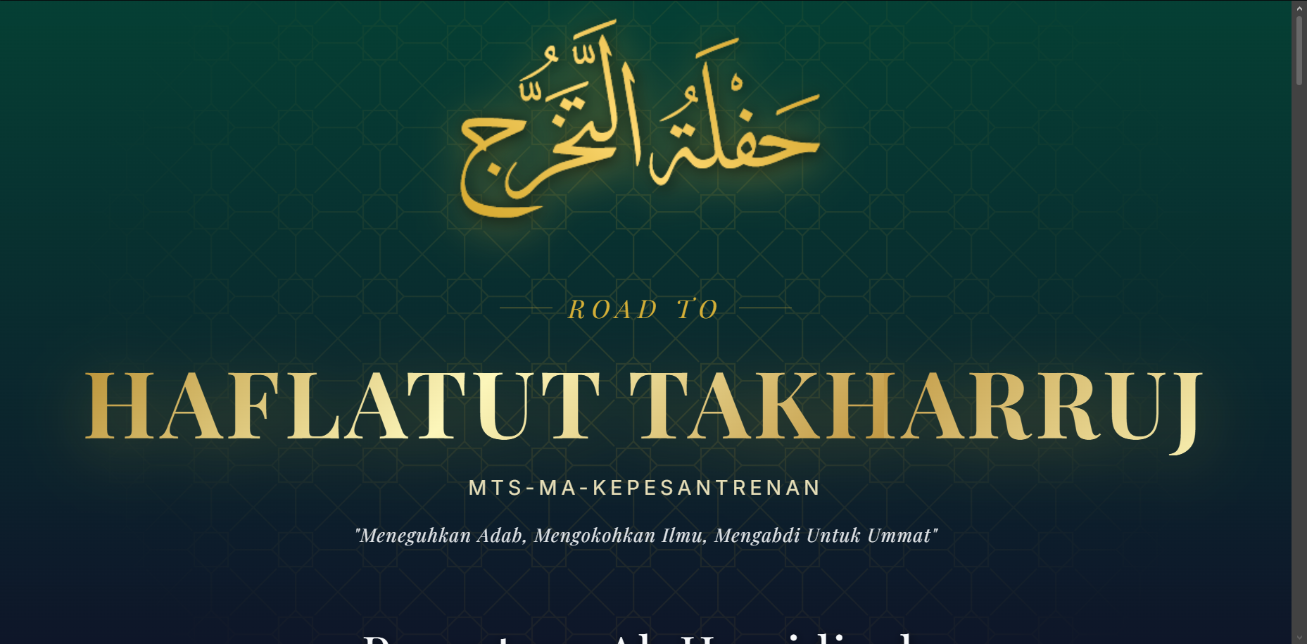 Haflah Akhir Sanah